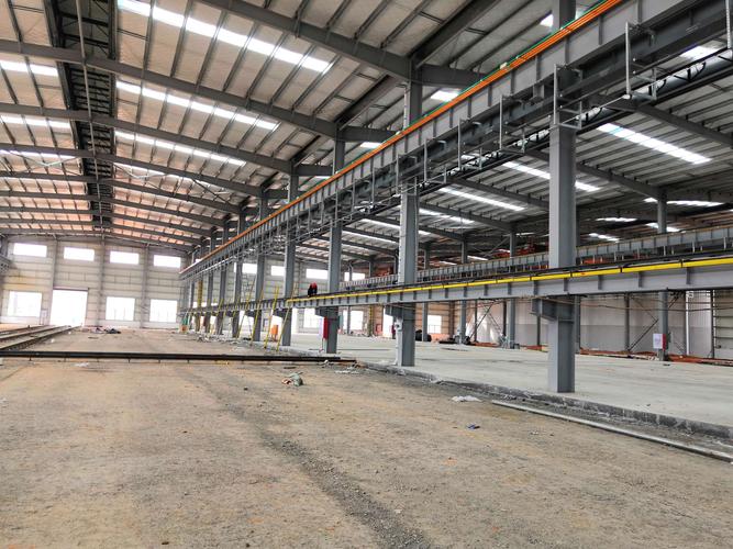 施工进度综合报告 布料机安装、轨道铺设及水电进场